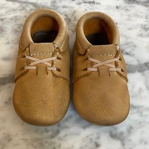 Freshly Picked size 5 Oxford mini sole Light brown leather
